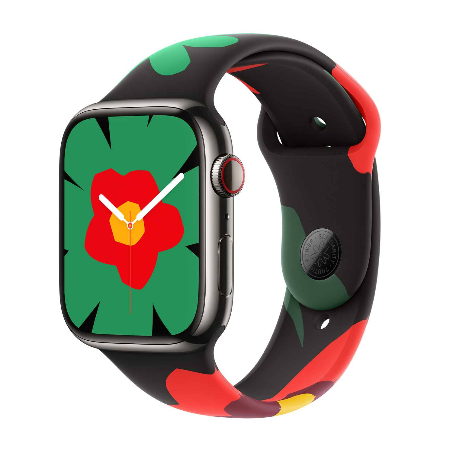 APPLE Bracelet Sport  Watch  38/40/41/42 mm - Taille S/M - Black Unity