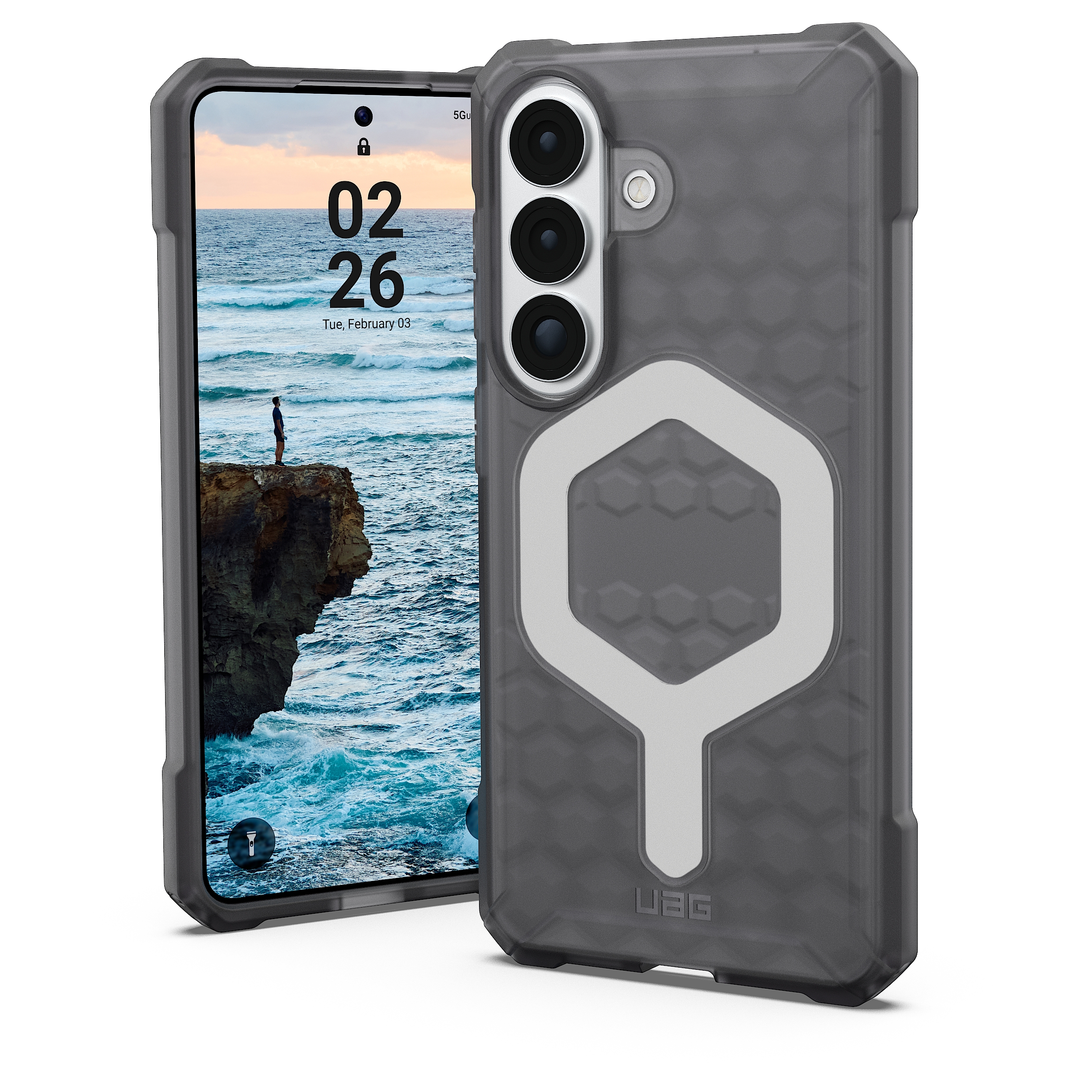 UAG  Essential Armor MagSafe Samsung Galaxy S26 - Ash