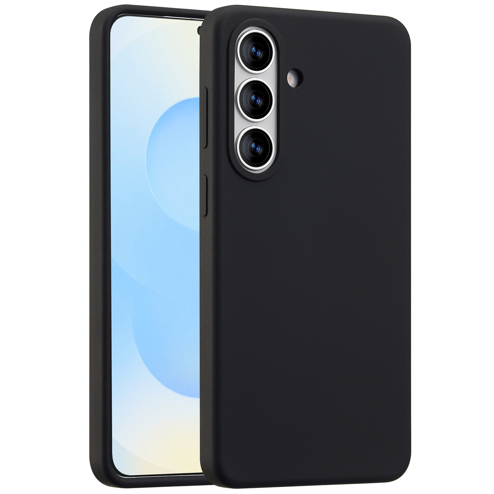 ACCEZZ  Coque Liquid Silicone avec MagSafe Samsung Galaxy S26 Plus - Noir