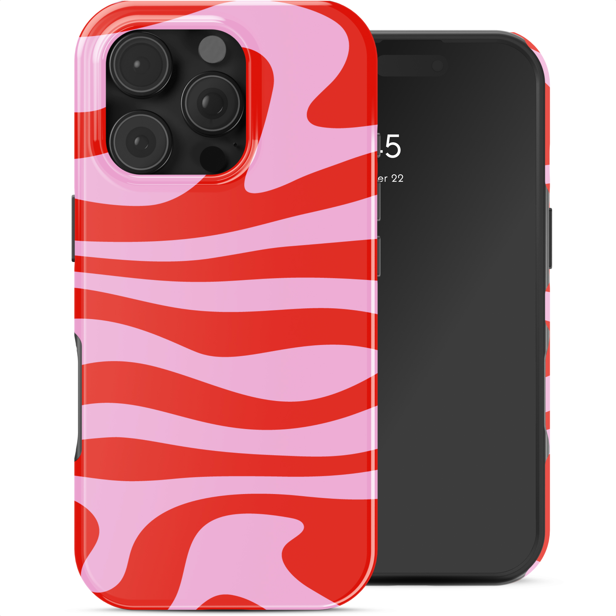 SELENCIA  Coque arri&egrave;re Vivid Apple iPhone 16 Pro - Dream Swirl Pink