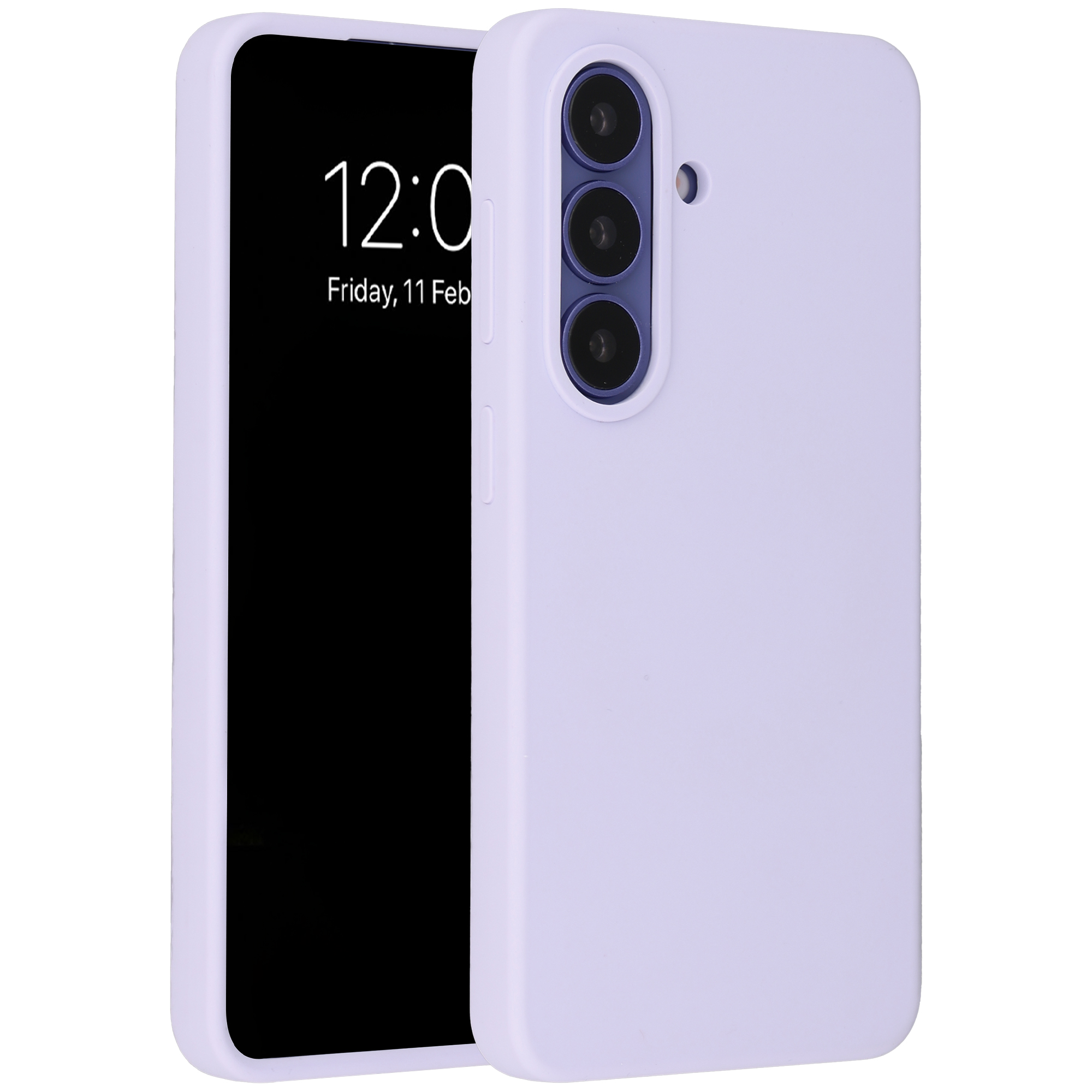 ACCEZZ  Coque Liquid Silicone avec MagSafe Samsung Galaxy S26 - Violet
