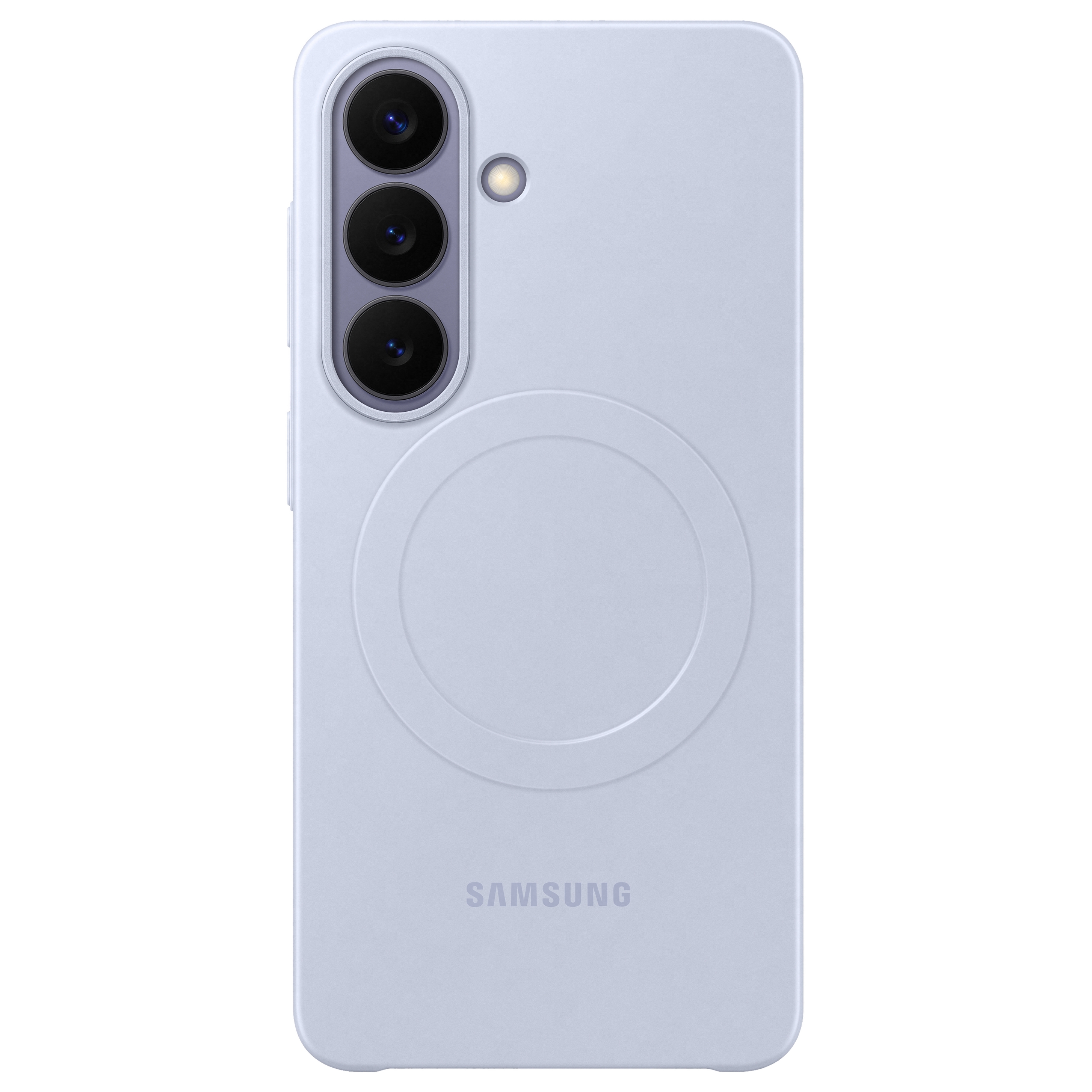 SAMSUNG Coque Silicone Slim Magn&eacute;tique Galaxy S26 Bleu-violet 9 Cm 