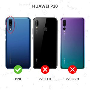 Accezz Étui de téléphone Wallet Huawei P20 - Noir