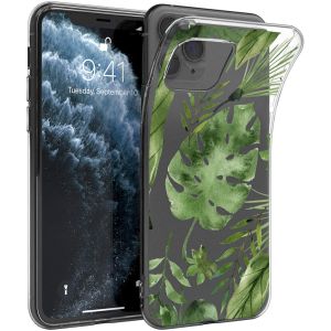 iMoshion Coque Design iPhone 11 Pro - Feuilles - Vert
