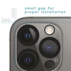 iMoshion Protection d'écran camera en verre trempé 2 Pack iPhone 12 Pro Max