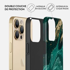 Burga Coque arrière Tough iPhone 13 Pro - Emerald Pool