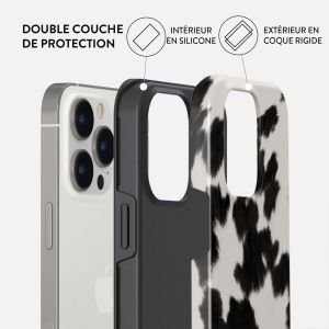 Burga Coque arrière Tough iPhone 15 Pro - Achromatic