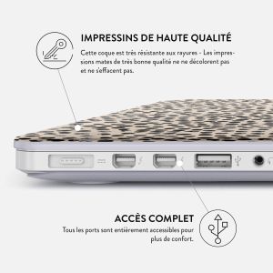 Burga Coque Rigide MacBook Pro 13 pouces (2020 / 2022) - A2289 / A2251 - Almond latte