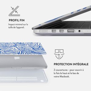 Burga Coque Rigide MacBook Air 13 pouces (2018-2020) - A1932 / A2179 / A2337 - Seven Seas