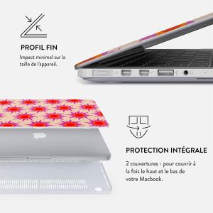 Burga Coque Rigide MacBook Pro 14 pouces (2021) / Pro 14 pouces (2023) M3 chip - A2442 / A2779 / A2918 - Sunset Glow