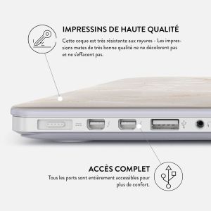 Burga Coque Rigide MacBook Pro 16 pouces (2021) / Pro 16 pouces (2023) M3 chip - A2485 / A2780 / A2991 - Vanilla Sand