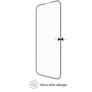 dbramante1928 Protection d'écran Eco Shield - Protection d'écran durable iPhone 15 Pro Max