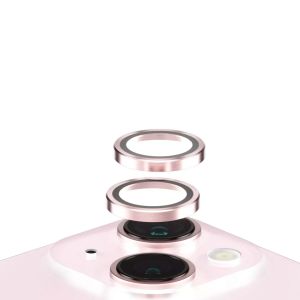 PanzerGlass Protection d'écran camera Hoop Optic Rings iPhone 15 / 15 Plus - Pink