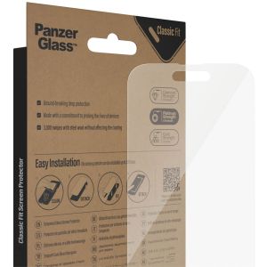 PanzerGlass Protection d'écran en verre trempé Anti-bactéries iPhone 14 Pro