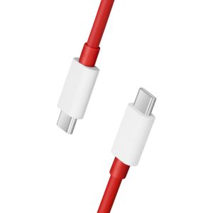 OnePlus Câble USB-C vers USB-C d'origine 12A - 120 Watt - 1 mètre - Rouge