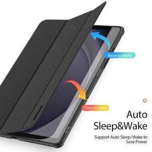 Dux Ducis Coque tablette Domo Samsung Galaxy Tab A9 Plus - Noir