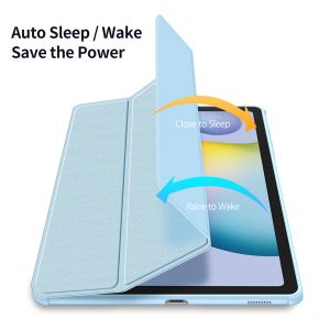 Dux Ducis Coque tablette Toby Samsung Galaxy Tab S6 Lite / Tab S6 Lite (2022) / Tab S6 Lite (2024) - Bleu