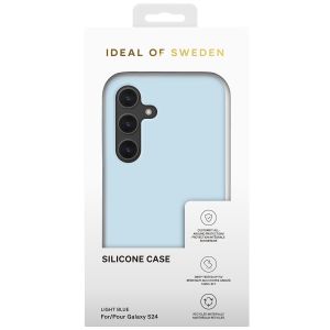 iDeal of Sweden Coque Silicone Samsung Galaxy S24 - Light Blue