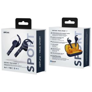 Defunc True Sport - Écouteurs sans fil - Écouteurs sans fil Bluetooth - Bleu foncé