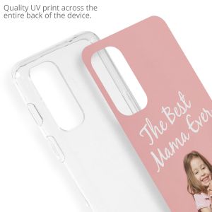 Concevez votre propre coque en gel OnePlus Nord 2 - Transparent