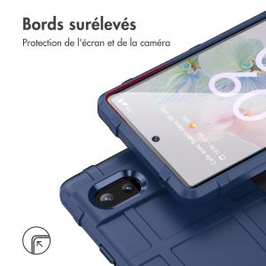 iMoshion Coque Arrière Rugged Shield Google Pixel 6a - Bleu foncé
