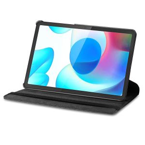 iMoshion Coque tablette rotatif à 360° Realme Pad - Noir