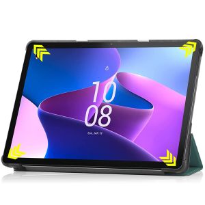 iMoshion Coque tablette Design Trifold Lenovo Tab M10 (3rd gen) - Vert foncé