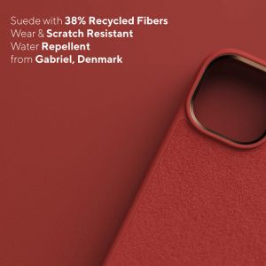 Njorð Collections Coque daim Comfort+ iPhone 14 Pro - Burnt Orange