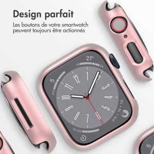 iMoshion Coque rigide à couverture complète Apple Watch Series 7 / 8 / 9 - 45 mm - Rose
