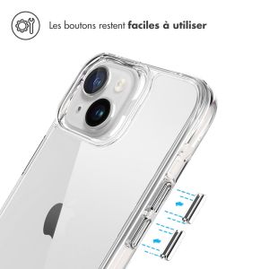 iMoshion Coque Rugged Air iPhone 15 Plus - Transparent