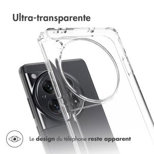 Accezz Coque Xtreme Impact OnePlus 12 - Transparent