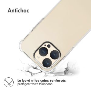iMoshion Coque antichoc iPhone 15 Pro - Transparent
