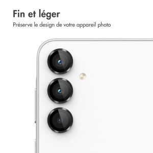 iMoshion Lot de 2 protections d'objectif de caméra Samsung Galaxy A35 - Noir