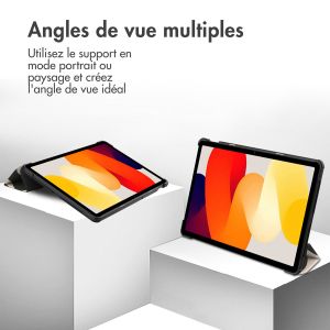 iMoshion Coque tablette Design Trifold Xiaomi Redmi Pad SE - Leopard