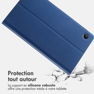 Accezz Housse Classic Tablet Stand Samsung Galaxy Tab A9 8.7 pouces  - Bleu foncé