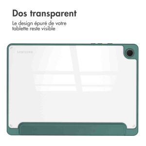 iMoshion Coque tablette rigide Trifold iPad Samsung Galaxy Tab A9 Plus - Vert
