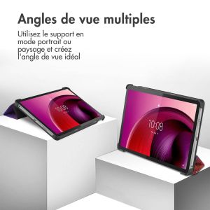 iMoshion Coque tablette Trifold Lenovo Tab M10 5G - Space