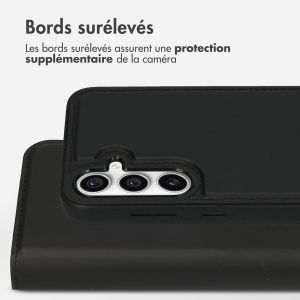 Accezz Premium Leather 2 in 1 Wallet Bookcase Samsung Galaxy S23 FE - Noir