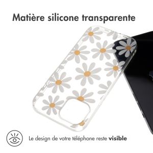 iMoshion Coque Design iPhone 15 - Daisy flower
