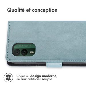 iMoshion Étui de téléphone portefeuille Luxe Nokia XR21 - Bleu clair