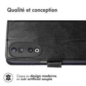 iMoshion Étui de téléphone portefeuille Luxe Honor 90 - Noir