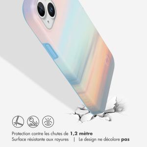 Selencia Aurora Coque Fashion iPhone 15 Plus - Coque durable - 100% recyclée - Sky Sunset Multicolor