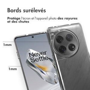 Accezz Coque Clear OnePlus 12 - Transparent