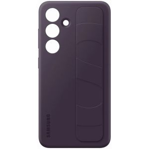 Samsung Coque arrière originale Standing Grip Galaxy S24 - Dark Violet