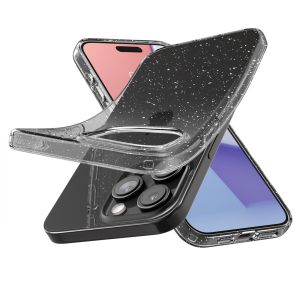Spigen Coque Liquid Crystal iPhone 15 Pro Max - Crystal Quartz