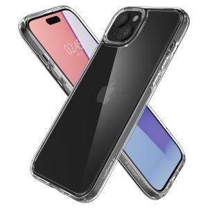 Spigen Coque Ultra Hybrid iPhone 15 Plus - Crystal Clear