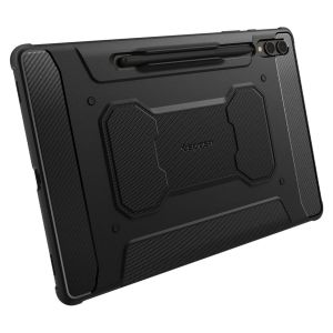 Spigen Coque tablette Rugged Armor Pro Samsung Galaxy Tab S9 Plus - Noir