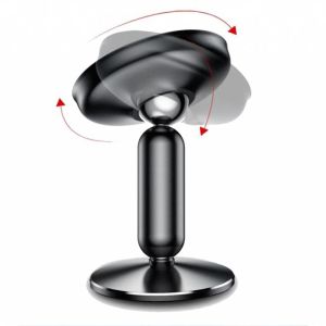 Baseus Magnetic Car Mount iPhone 13 - Support de téléphone pour voiture - Tableau de bord ou pare-brise - Magnétique - Noir