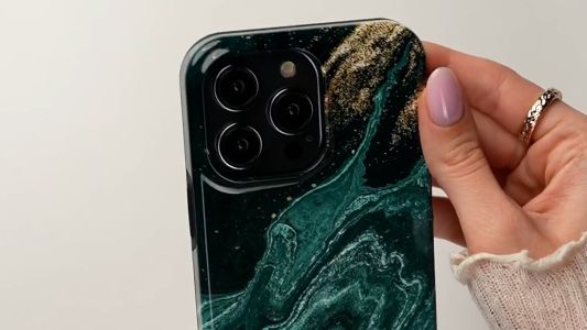 Burga Coque arrière Tough iPhone 15 - Emerald Pool