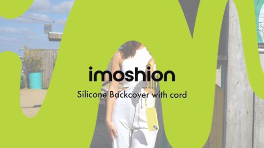 iMoshion ﻿Coque en silicone avec cordon iPhone 11 Pro - Noir